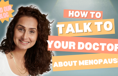 Woman with dark curls looking at the camera.