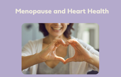 A woman making a heart shape with her hands