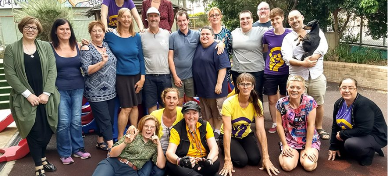 Australian and New Zealand intersex advocates after signing the Darlington Statement